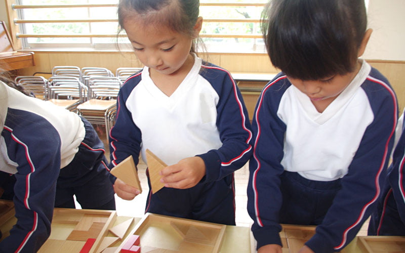 積木正課のようす